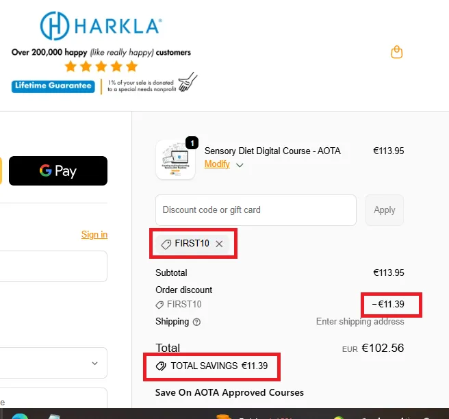 Harkla 10% OFF Coupon Code